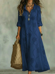 Sienna™ | Vestido de verano floral que disimula el abdomen