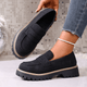 Elsa | Mocasines con Plataforma Estilo College