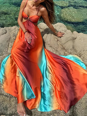 Vestido maxi Solaria