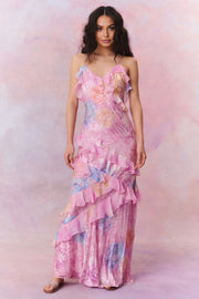 Vestido Maxi Escala