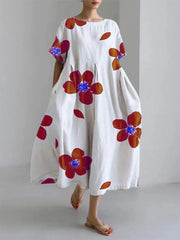 Vestido de Verano Floral Novi