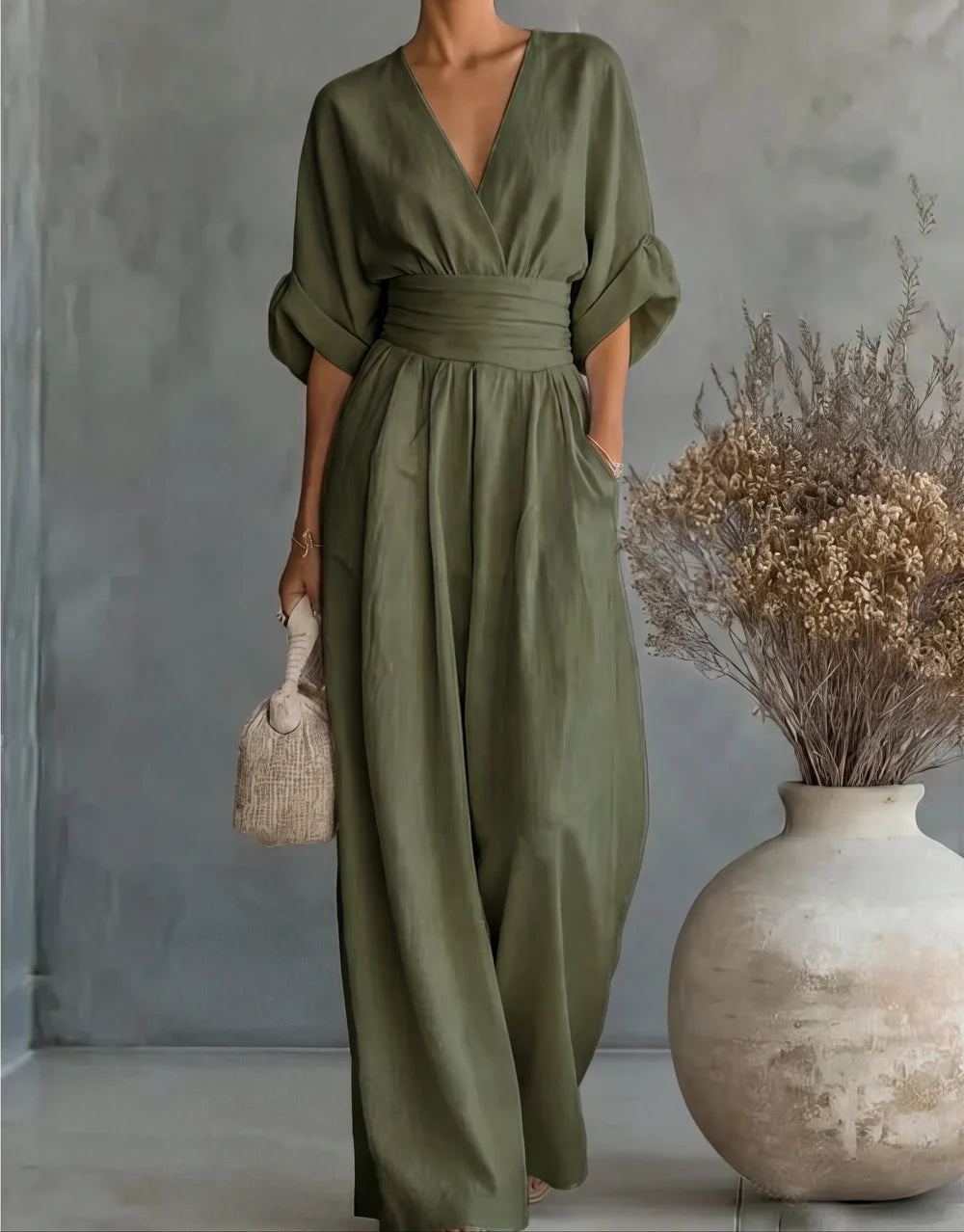 Élise | un mono elegante y con caída