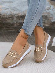 Daniela | Mocasines con plataforma y hebilla