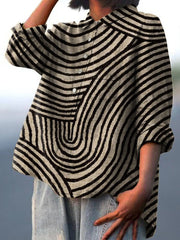 Melina | Blusa de lino elegante para el verano
