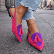 Elena | Sandalias con tiras y flecos
