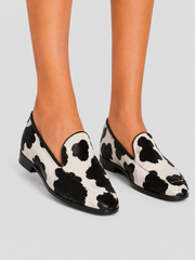 Becca – Zapatos con estampado de vaca
