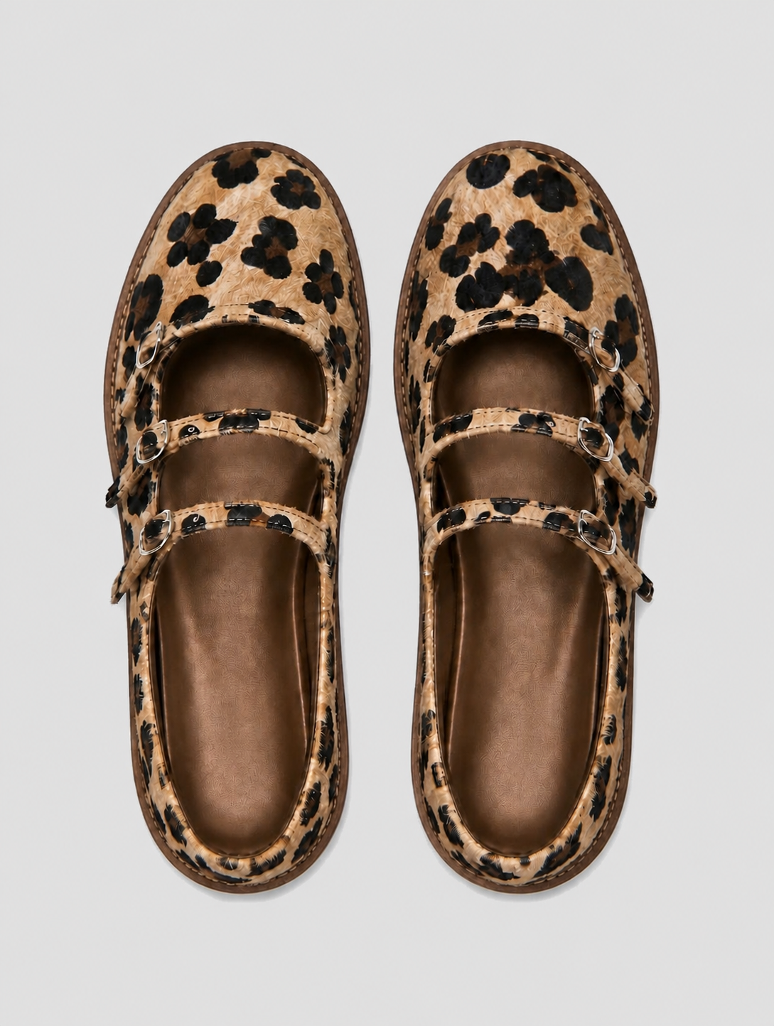 Angelie – Zapatos con estampado de leopardo