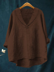 Samantha | Blusa de lino elegante para el verano