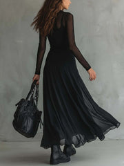 Vestido Maxi Negro