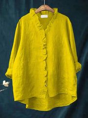 Elvira | Blusa de lino