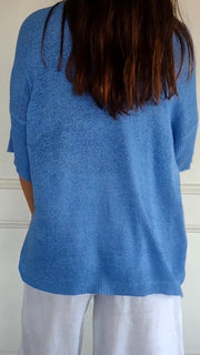 Julia | Blusa con escote en V