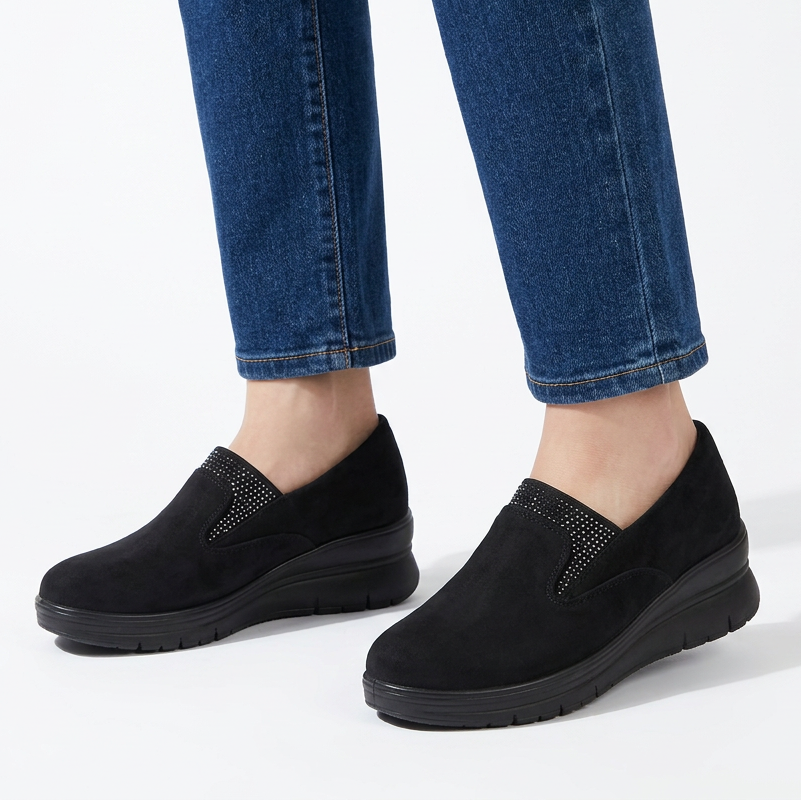 Laura™ | Mocasines ortopédicos para mujer con plataforma ligera
