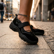 Chiara | Zapatos Cómodos para Caminar de Gamuza