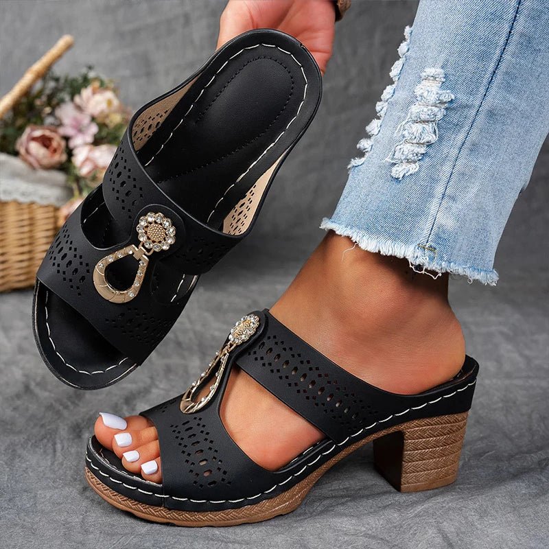 Isabelle™ | Sandalias ortopédicas cómodas para caminar sin dolor