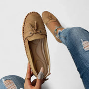 Maria | Mocasines cómodos con moño